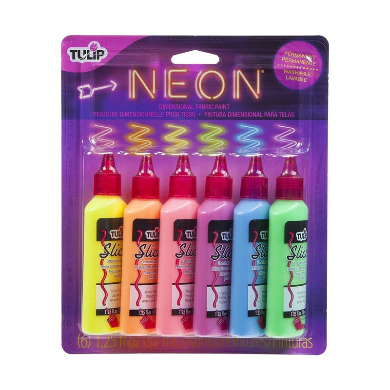 Tulip Dimensional Fabric Paint Set - 6-Pack