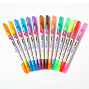 Tulip Dual-Tip Fabric Markers Rainbow 14 Pack