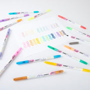 Tulip Dual-Tip Fabric Markers Rainbow 14 Pack