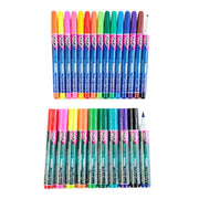 Tulip Fabric Marker Fine-Tip and Brush-Tip 25 Pack
