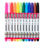 Tulip Fabric Markers Multi Fine Writer 12Pk