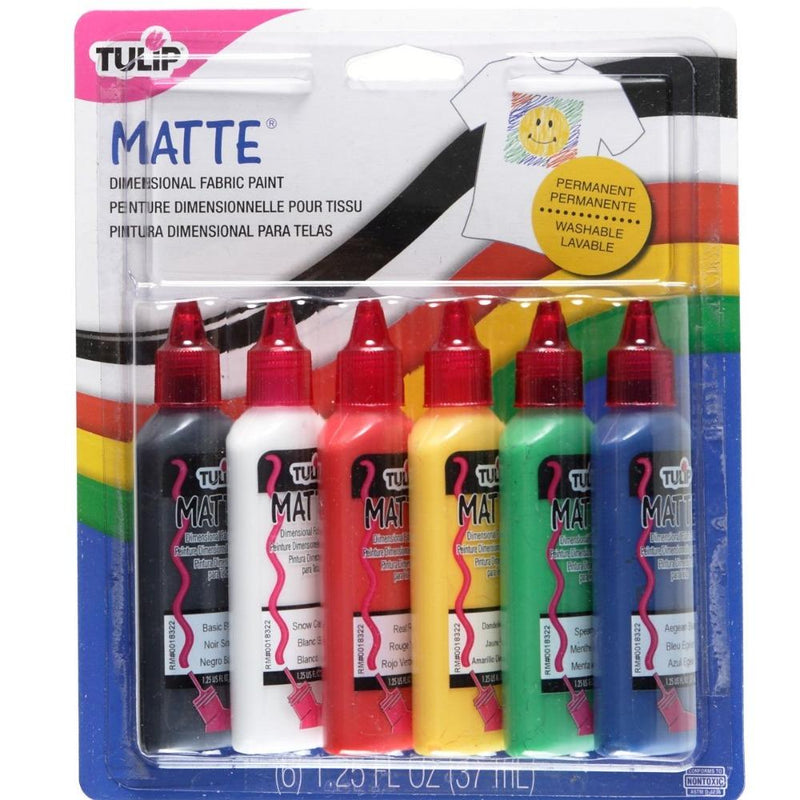 Tulip Fabric Paint Set 6Pk
