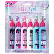 Tulip Fabric Paint Set Multi Iridescent 6Pk