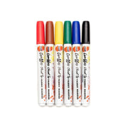 Tulip Graffiti Chisel Tip Fabric Markers 6 Pack