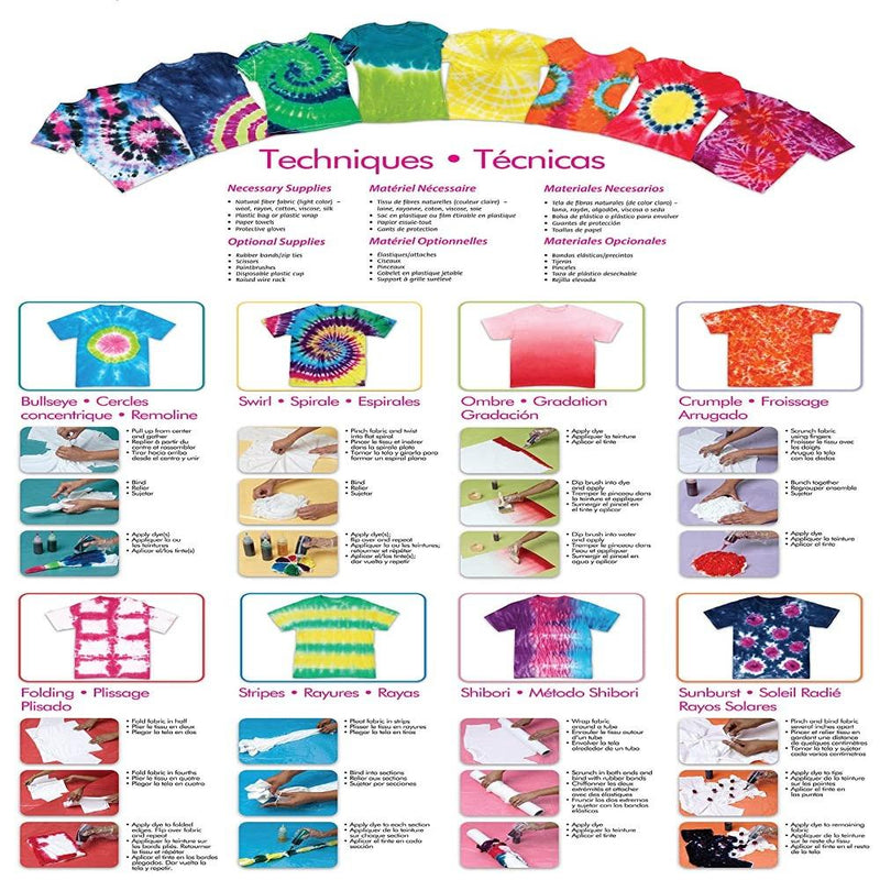 Tulip One-Step 12 Color Tie-Dye Kit