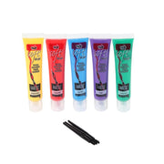 Tulip Soft Fabric Paint Primary (Pack of 5)