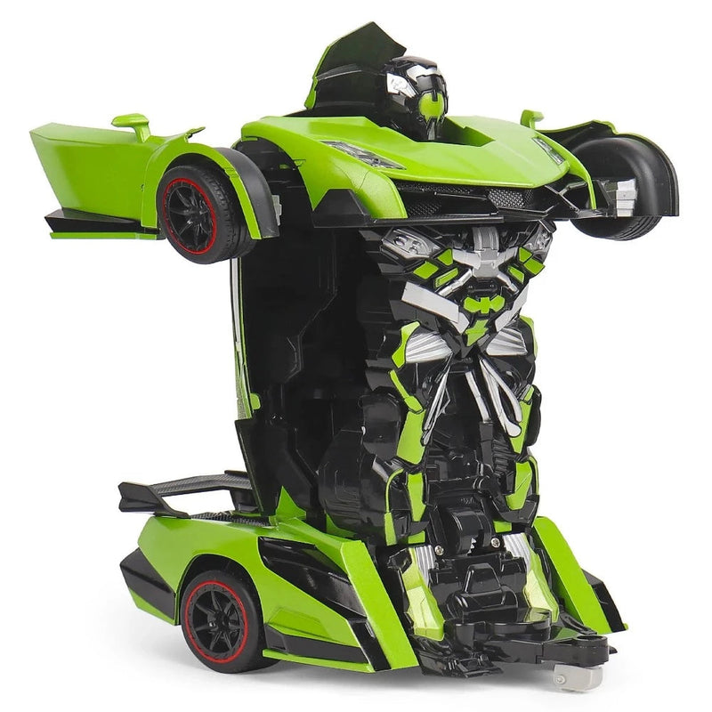 TurboZ Remote Control Changing Robot City Car