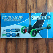 Tygatec 3 Wheel Manual Scooter - Multi Color