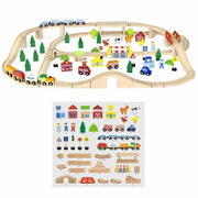 Viga 90pcs Train set