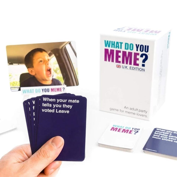 What Do You Meme? Family Edition - The Hilarious Family Card Game for Meme  Lovers 