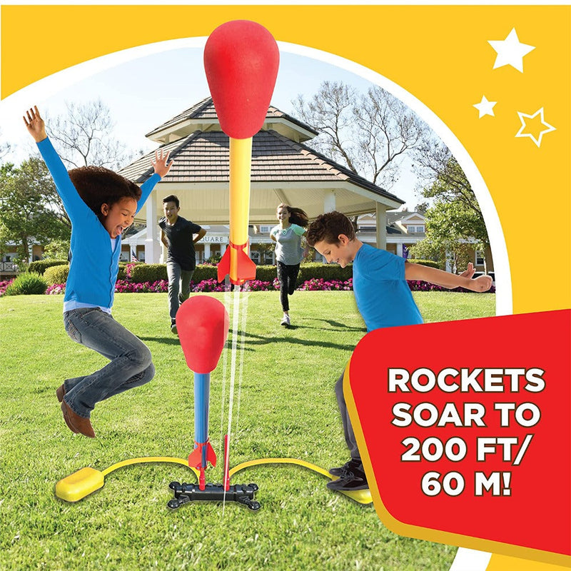 Win Magic Stomp Rocket Dueling Rockets