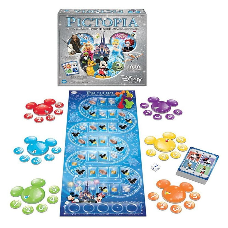 Wonder Forge Pictopia Family Trivia Game Disney Edition