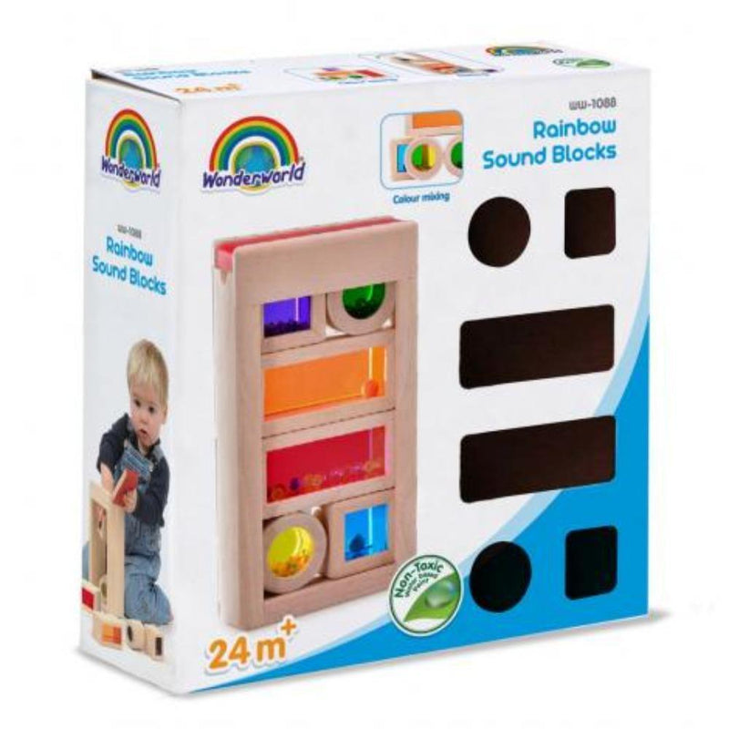 Sound Wonder Box Wonderworld Rainbow Sound Blocks | Buy Online at Toycra