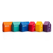 Wooden House Blocks (6pcs)
