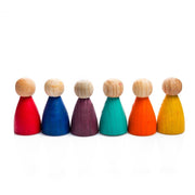 Wooden Peg Dolls (6pc)