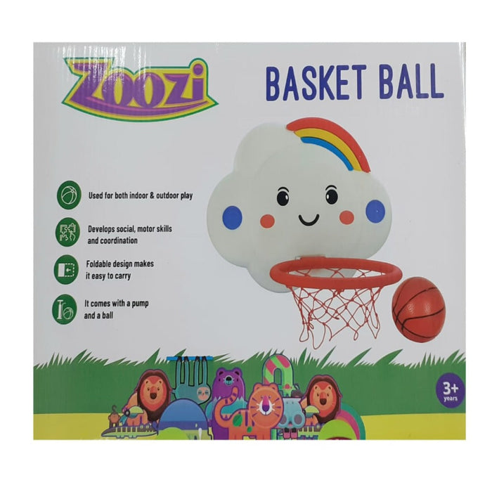 Zoozi Basket Ball-Outdoor Toys-Zoozi-Toycra