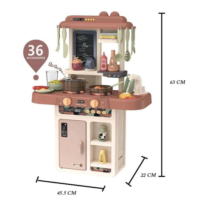 Fashion Kitchen 36 Pcs (TM-889-190)-Pretend Play-Toycra-Toycra