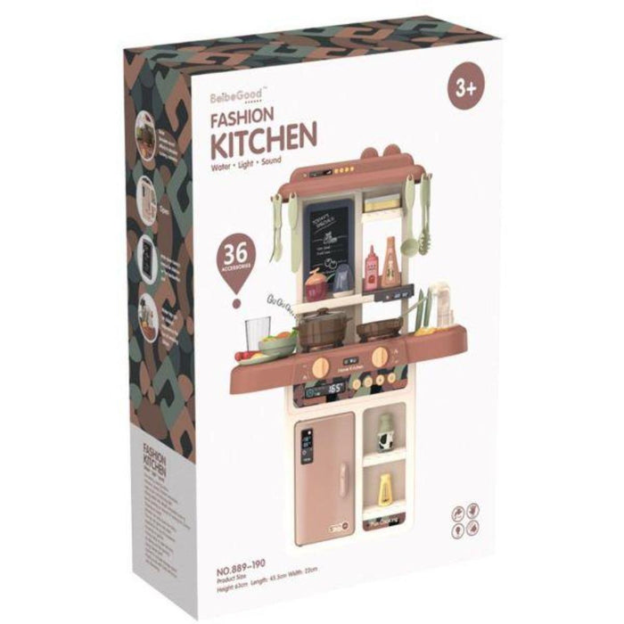 Fashion Kitchen 36 Pcs (TM-889-190)-Pretend Play-Toycra-Toycra