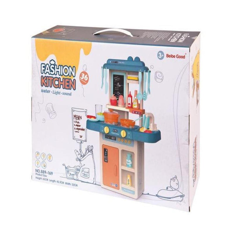 Fashion Kitchen Play Set (TM-889-169) - 36Pcs