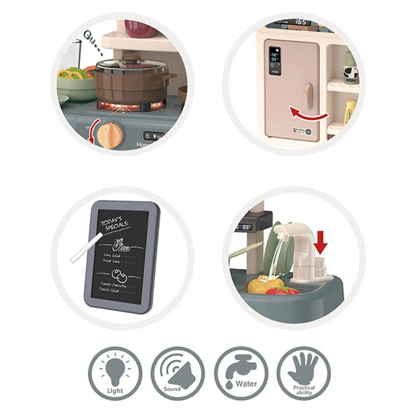 Fashion Kitchen With Light & Sound (TM-889-189) - 36Pcs
