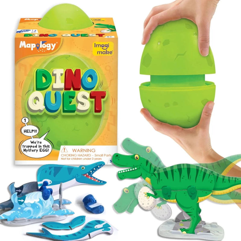 imagimake Mapology Dino Quest