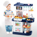 Kitchen Little Chef Play Series (TM-WDP36)-Pretend Play-Toycra-Toycra