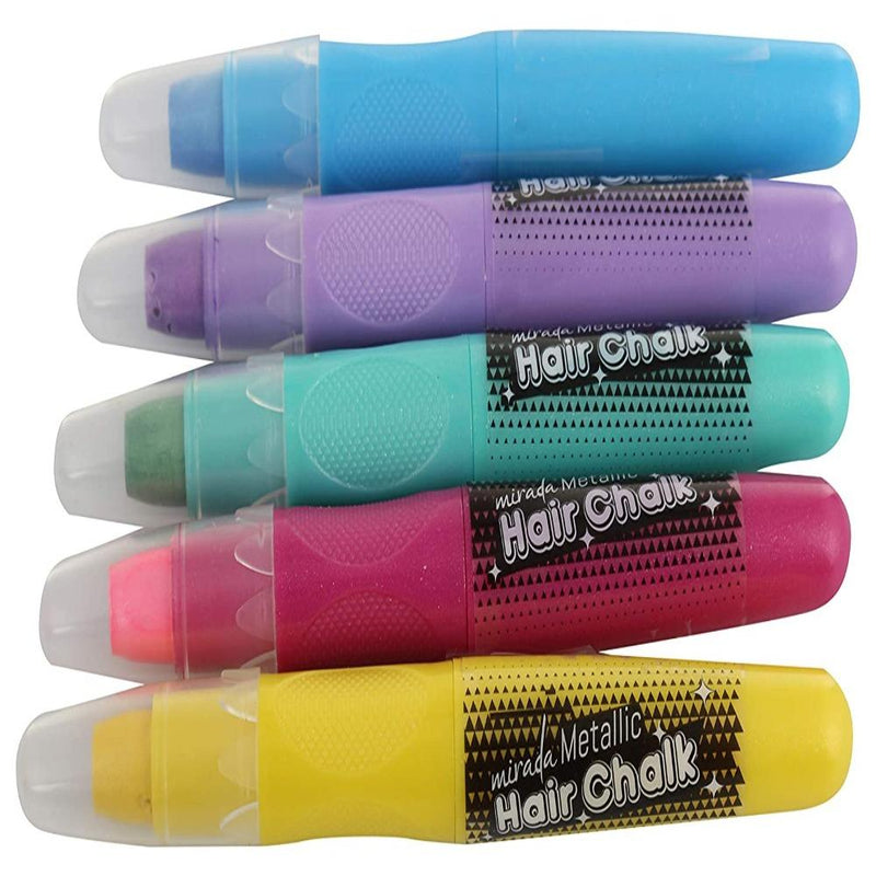 Mirada Metallic Hair Chalk Studio-Arts & Crafts-Mirada-Toycra