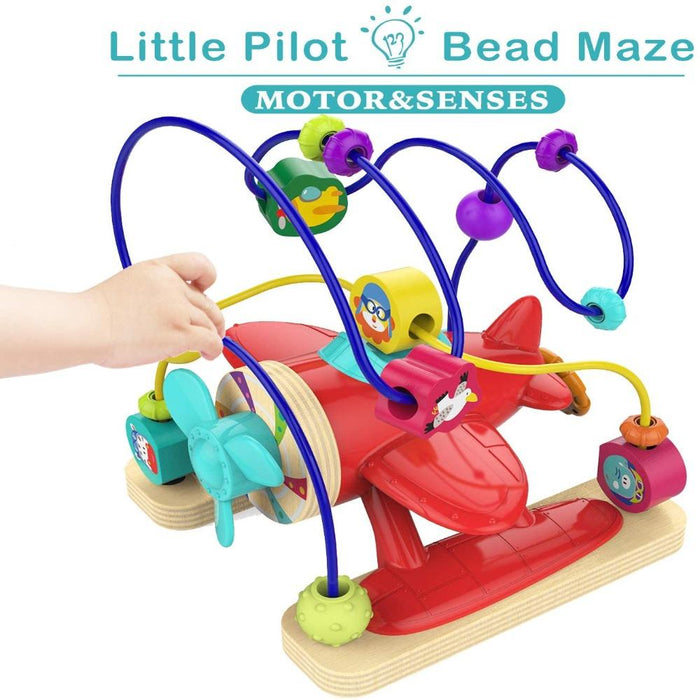 My Fist Plane Bead Maze-Preschool Toys-Top Bright-Toycra