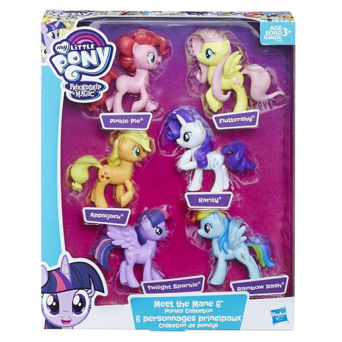 My Little Pony Meet the Mane 6 Ponies Collection-Dolls-My Little Pony-Toycra