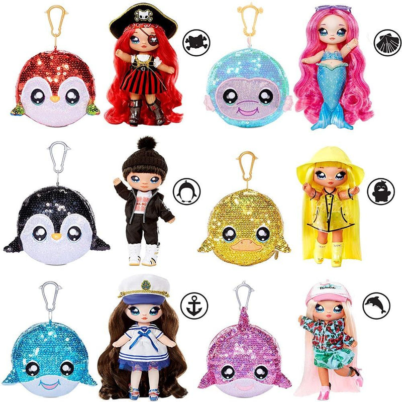 Na Na Na Surprise 2-in-1 Fashion Doll and Sparkly Sequined Purse Sparkle Series