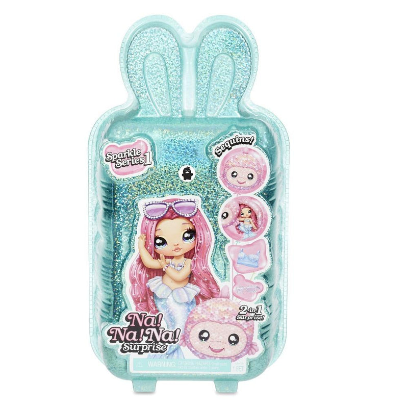 Na Na Na Surprise 2-in-1 Fashion Doll and Sparkly Sequined Purse Sparkle Series