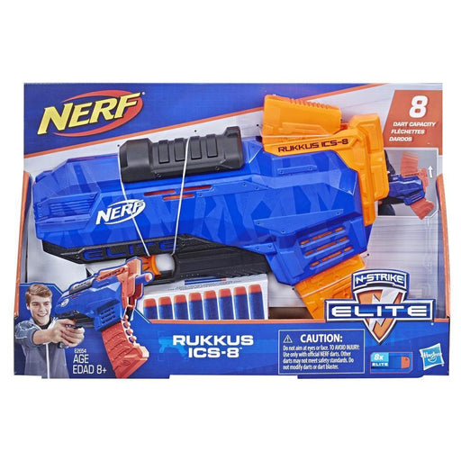 Nerf N-Strike Elite Rukkus ICS-8-Action & Toy Figures-Nerf-Toycra