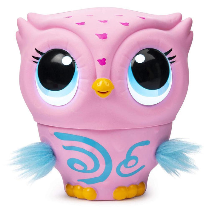 Owleez Flying Baby Owl Interactive Toy Pink-Electronic Toys-Owleez-Toycra