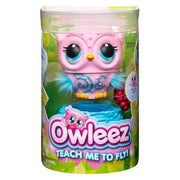 Owleez Flying Baby Owl Interactive Toy Pink