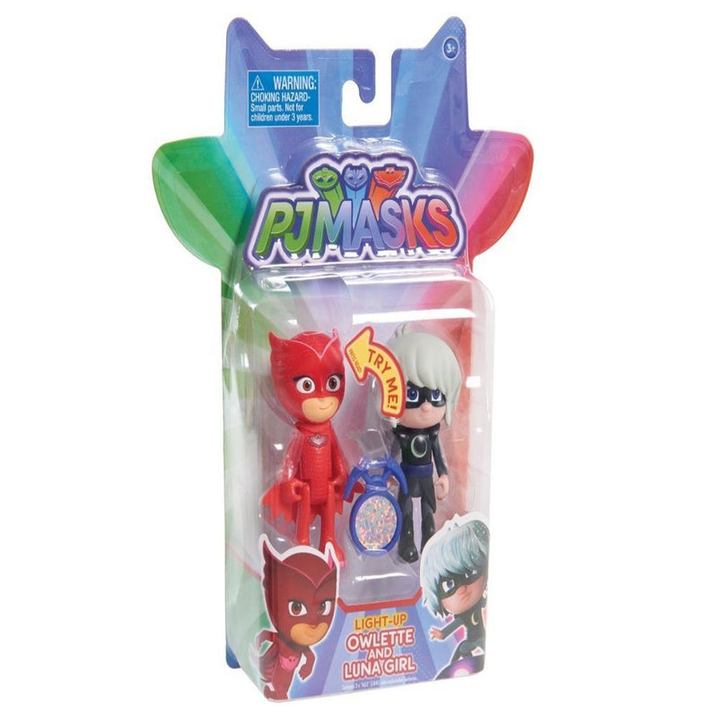 PJ Mask Light Up Figure - Owlette and Luna Girl