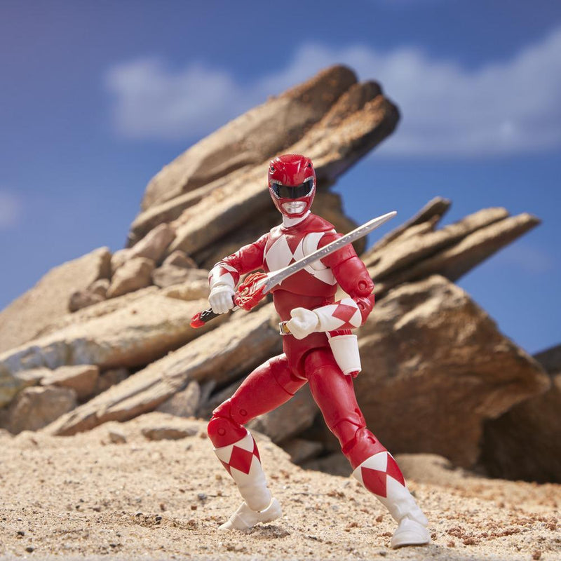 Power Rangers Lightning Collection 6-Inch Mighty Morphin Red Ranger-Action & Toy Figures-Marvel-Toycra
