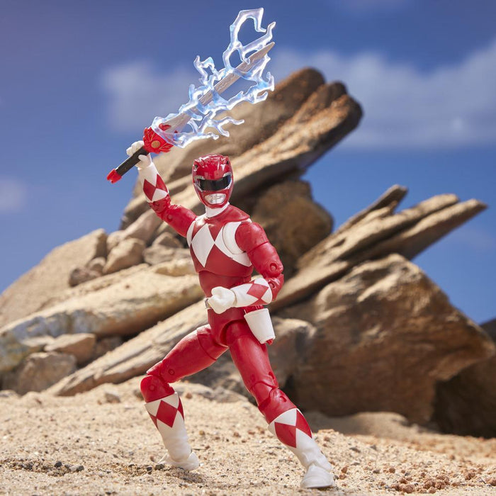 Power Rangers Lightning Collection 6-Inch Mighty Morphin Red Ranger-Action & Toy Figures-Marvel-Toycra