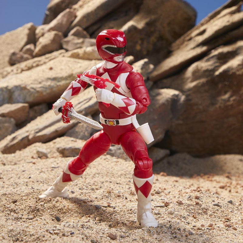 Power Rangers Lightning Collection 6-Inch Mighty Morphin Red Ranger-Action & Toy Figures-Marvel-Toycra