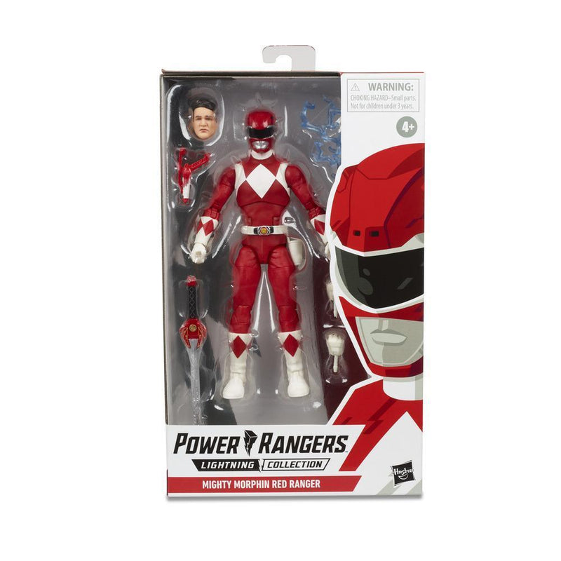 Power Rangers Lightning Collection 6-Inch Mighty Morphin Red Ranger-Action & Toy Figures-Marvel-Toycra
