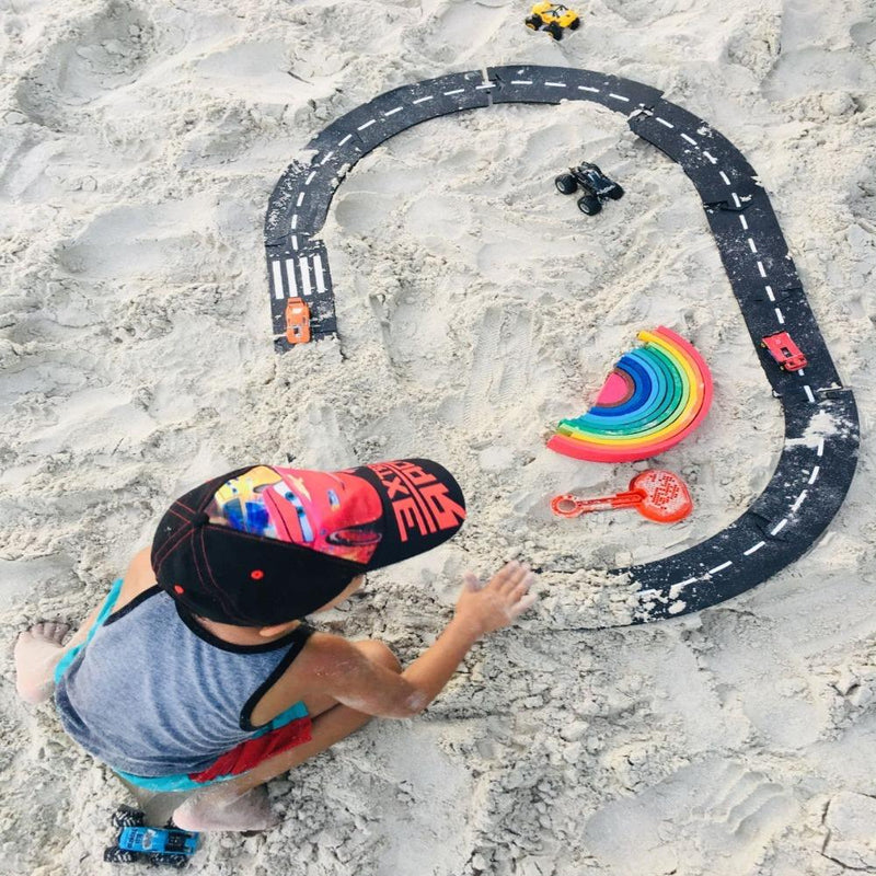 Wooden Road Track Set -MDF